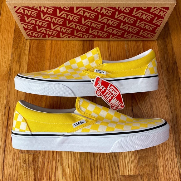 Vans Checkerboard Classic Slip On Women’s Sneakers - Picture 6 of 6